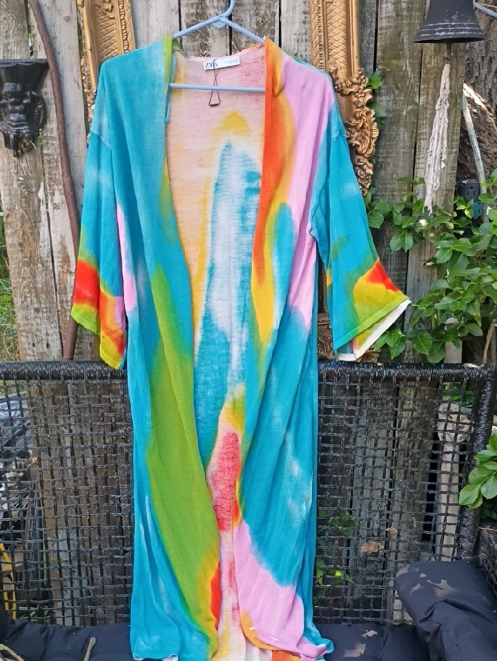 Zara Soft Colorful Breezy Kimono